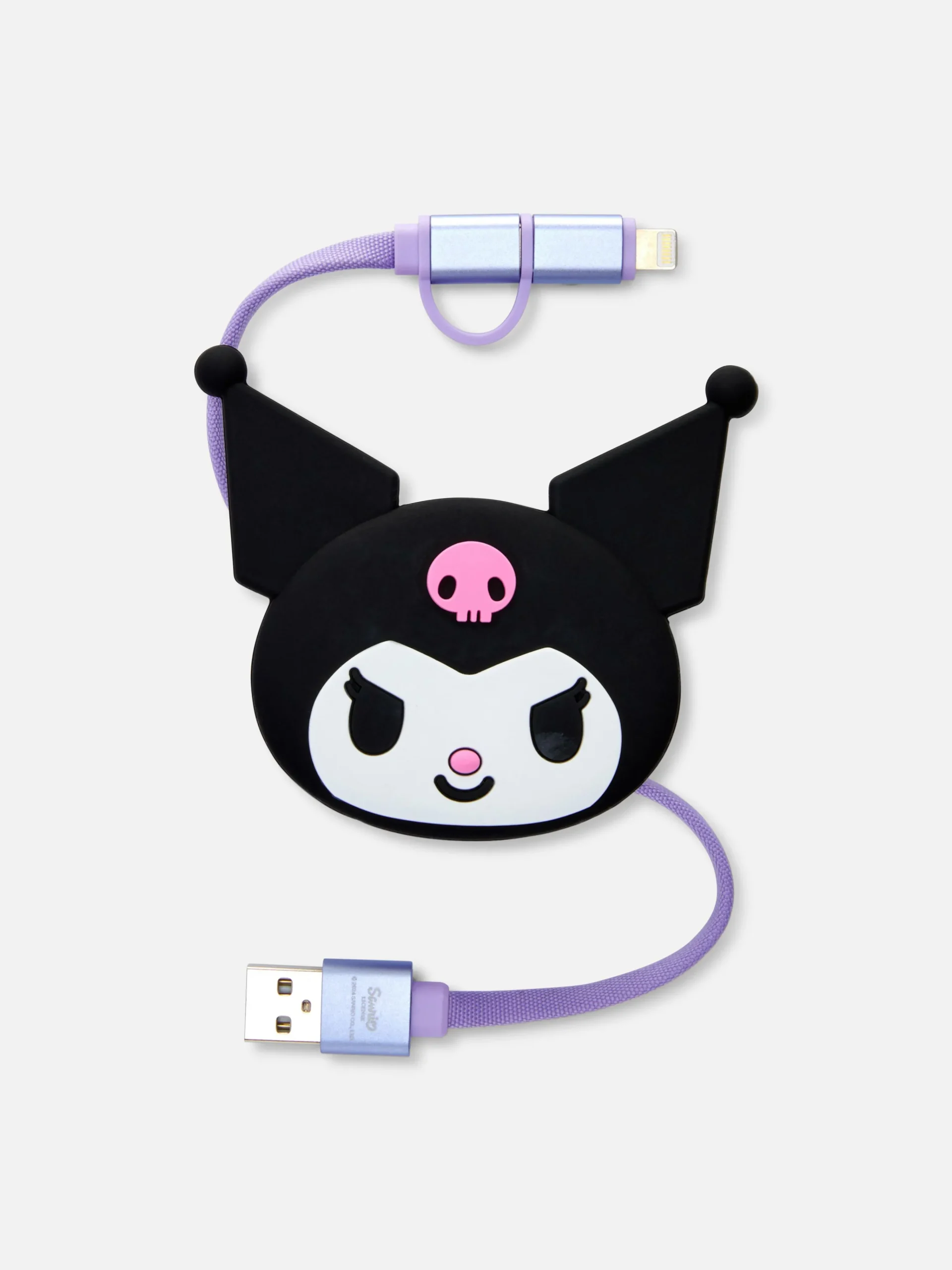 Primark Chargeurs|Chargeur Rétractable Hello Kitty Kuromi