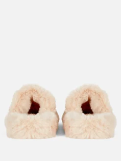 Femme Primark Chaussons|Chaussons Duveteux à Double Bride