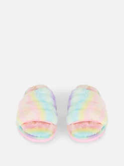 Enfant Primark Chaussons|Chaussons En Fausse Fourrure Effet Dégradé