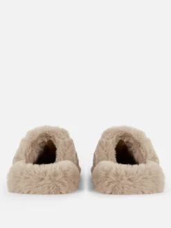 Femme Primark Chaussons|Chaussons En Fausse Fourrure