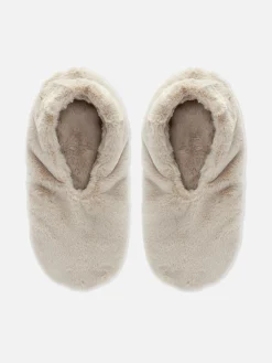 Femme Primark Chaussettes|Chaussons En Fausse Fourrure