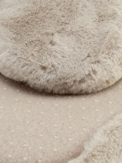 Femme Primark Chaussettes|Chaussons En Fausse Fourrure