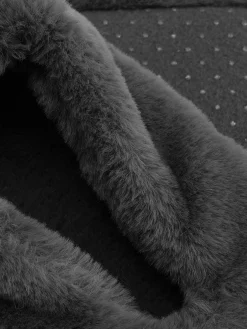 Femme Primark Chaussettes|Chaussons En Fausse Fourrure