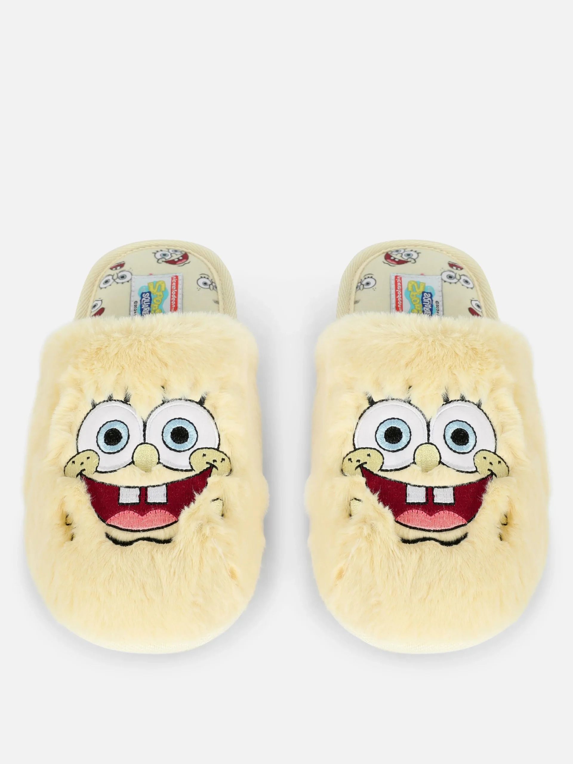 Femme Primark Chaussons|Chaussons Fourrés Bob L'éponge