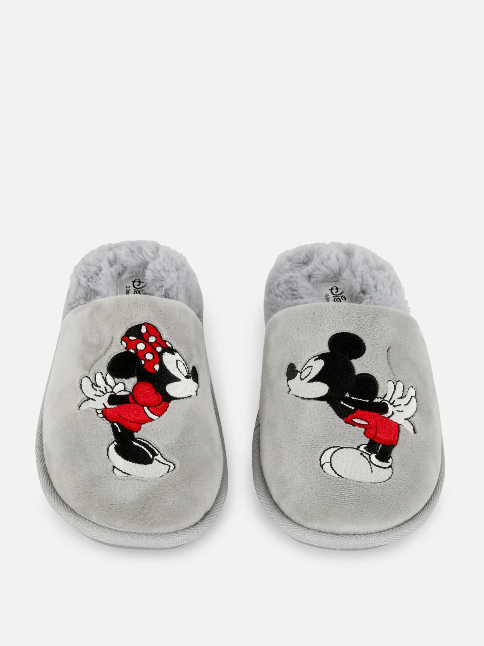 Femme Primark Chaussons|Chaussons Fourrés Disney Minnie Et Mickey Mouse
