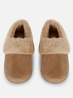 Femme Primark Chaussons|Chaussons Mocassins Doublés En Fausse Fourrure