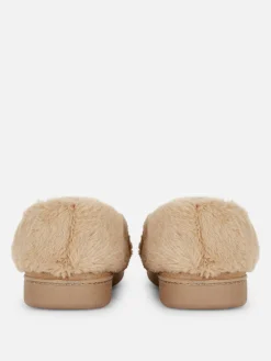 Femme Primark Chaussons|Chaussons Mocassins Doublés En Fausse Fourrure
