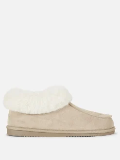 Femme Primark Chaussons|Chaussons Mocassins Doublés En Fausse Fourrure