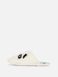 Enfant Primark Chaussons|Chaussons Mules à Motif Panda En 3D