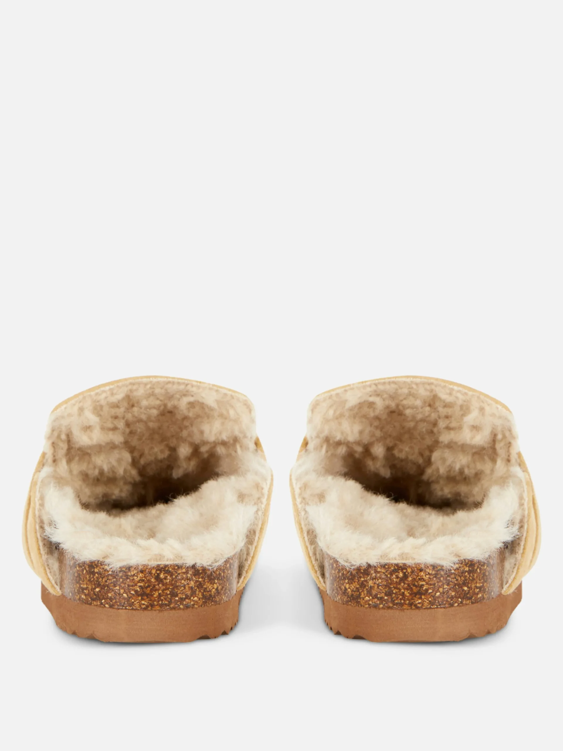 Femme Primark Chaussons|Chaussons Style Mocassins Doublés De Fausse Fourrure