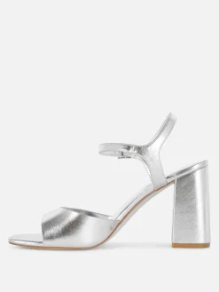 Femme Primark Chaussures À Talons|Chaussures à Talons Carrés Et Bride Incurvée Coupe Large