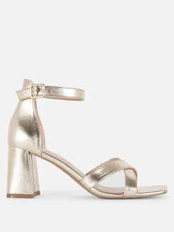 Femme Primark Chaussures À Talons|Chaussures à Talons Larges Avec Brides Croisées