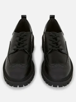 Femme Primark Ballerines|Chaussures Richelieu épaisses à Lacets