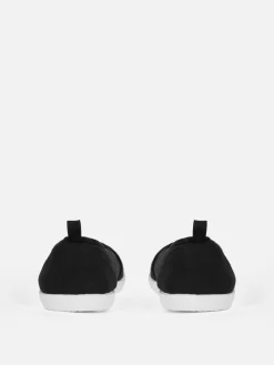 Femme Primark Baskets|Chaussures Sans Lacets En Toile