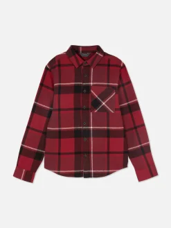 Enfant Primark Chemises|Chemise à Carreaux Boutonnée Et à Manches Longues