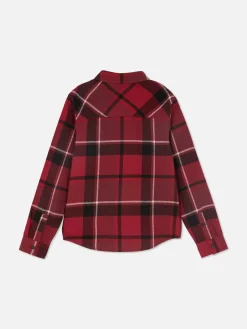 Enfant Primark Chemises|Chemise à Carreaux Boutonnée Et à Manches Longues