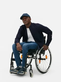 Homme Primark Chemises|Chemise Boutonnée à Manches Retroussées