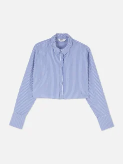 Femme Primark Chemises Et Blouses|Chemise Courte à Rayures Rita Ora