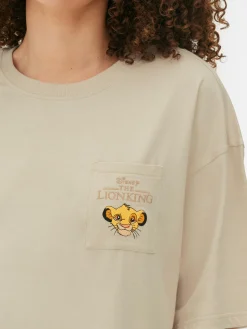 Femme Primark Chemises De Nuit Et Nuisettes|Chemise De Nuit à Poche Disney Le Roi Lion