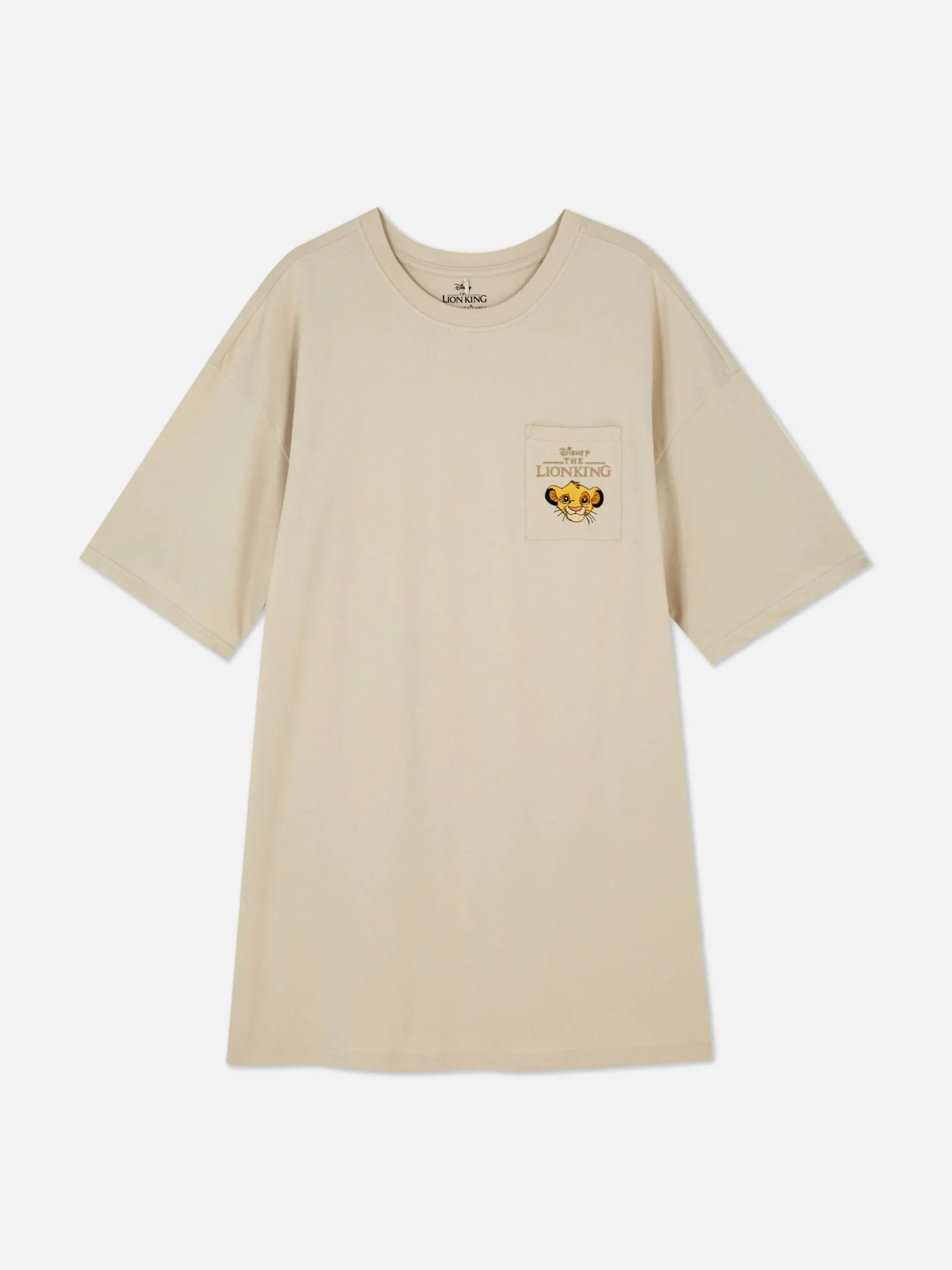 Femme Primark Chemises De Nuit Et Nuisettes|Chemise De Nuit à Poche Disney Le Roi Lion