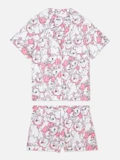 Femme Primark Ensembles Pyjamas|Chemise De Pyjama à Manches Courtes Disney Les Aristochats Marie
