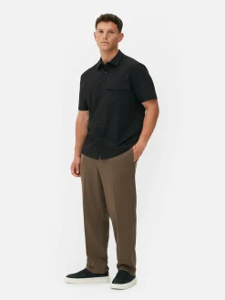 Homme Primark Chemises|Chemise Droite à Manches Courtes Kem