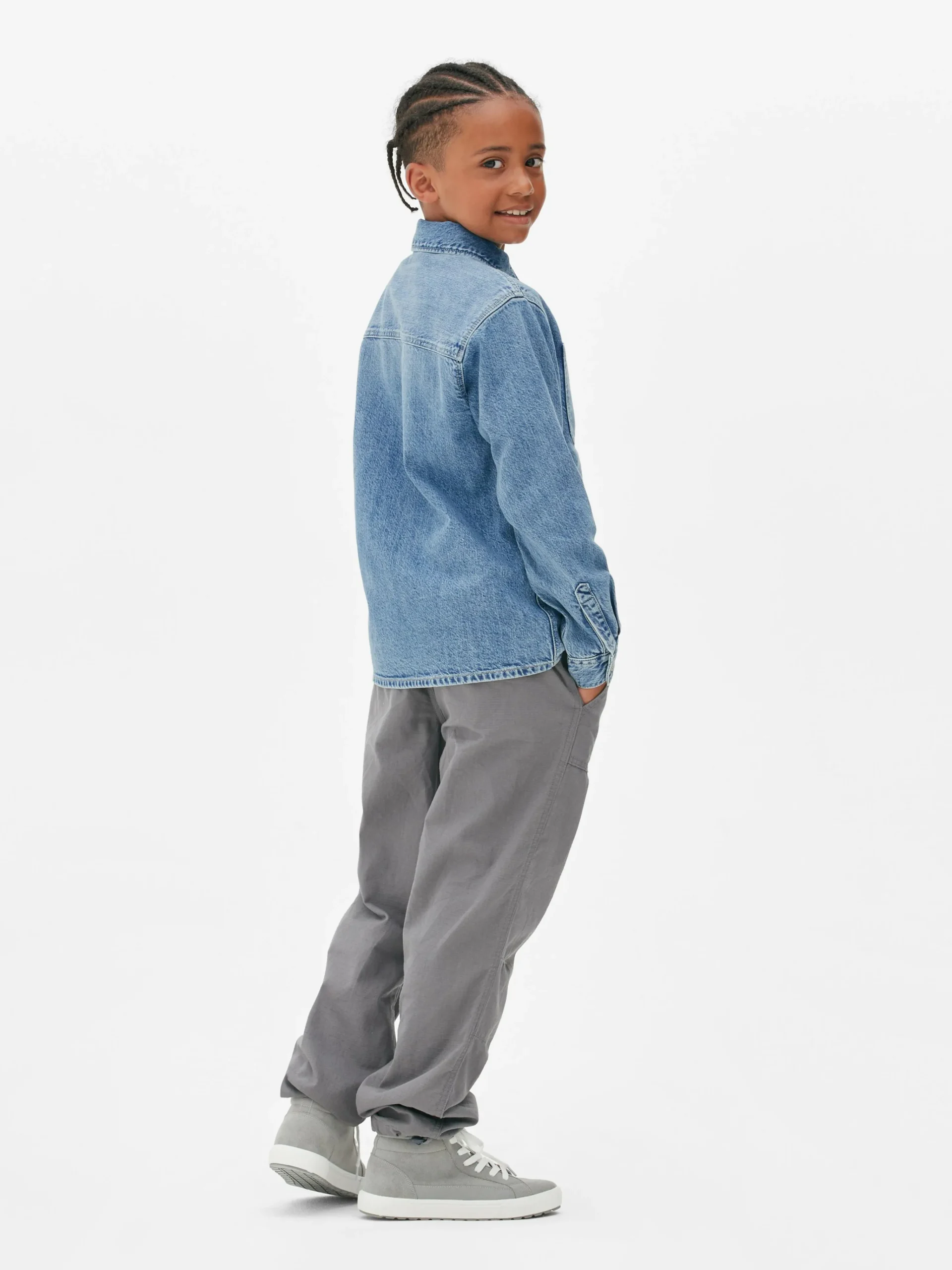 Enfant Primark Chemises|Chemise En Jean à Manches Longues