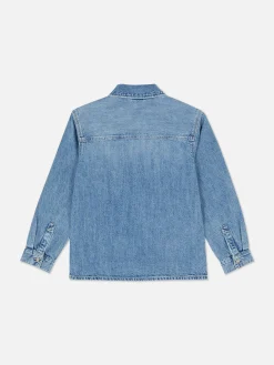 Enfant Primark Chemises|Chemise En Jean à Manches Longues