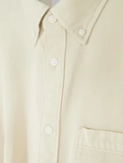 Homme Primark Chemises|Chemise En Sergé De Coton à Manches Longues