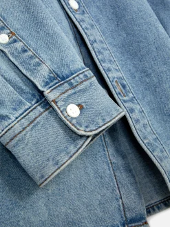 Homme Primark Chemises|Chemise En Sergé De Coton à Manches Longues