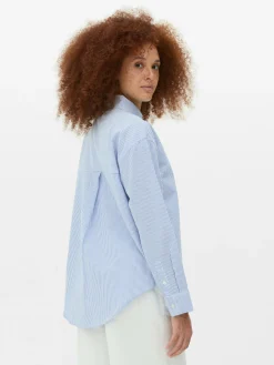 Femme Primark Chemises Et Blouses|Chemise Oxford à Rayures