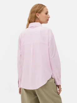 Femme Primark Chemises Et Blouses|Chemise Oxford à Rayures