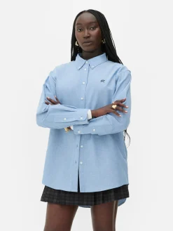 Femme Primark Chemises Et Blouses|Chemise Oxford Boutonnée Rita Ora