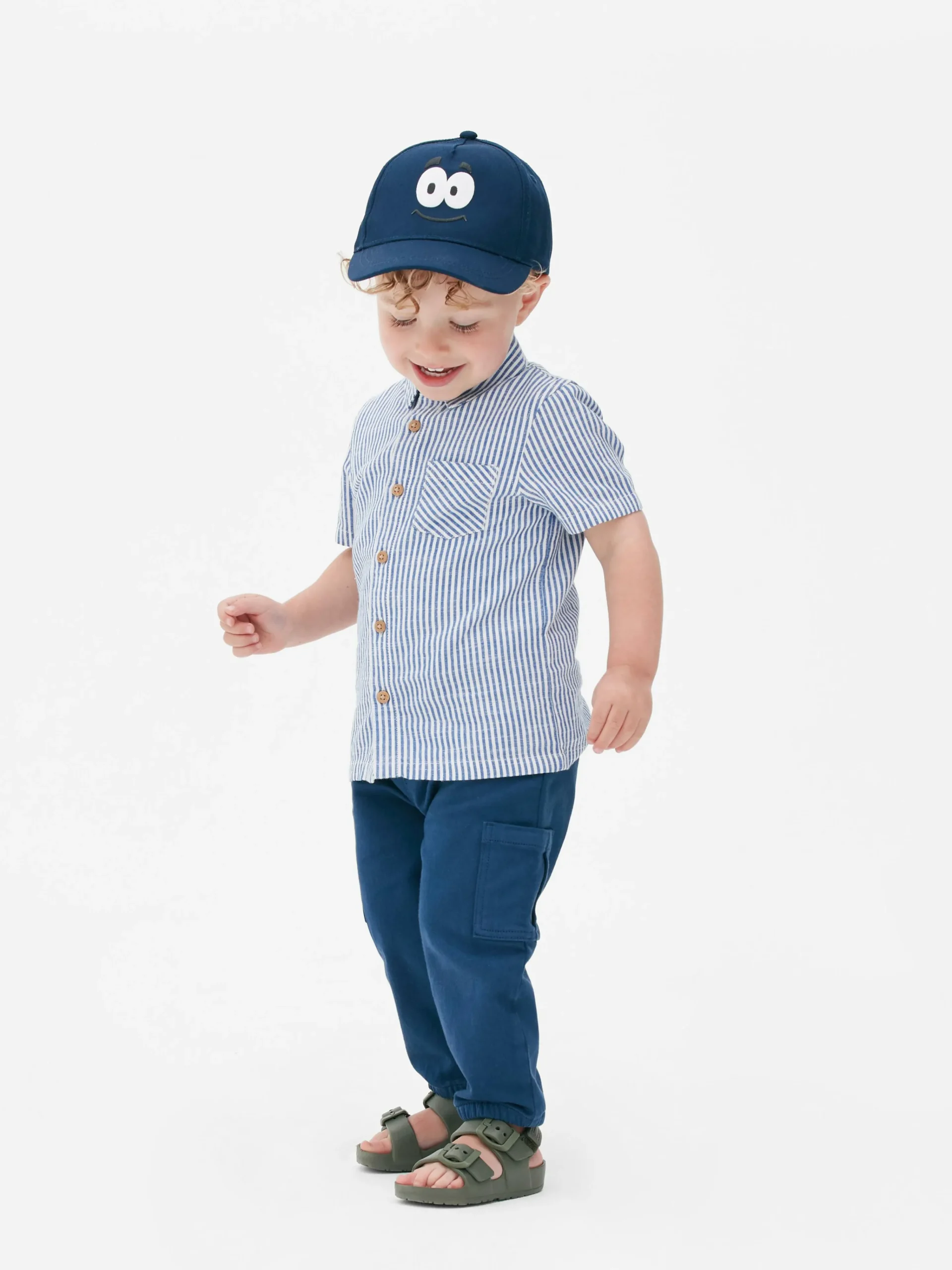 Primark Hauts Et T-Shirts|Chemise Rayée à Manches Courtes