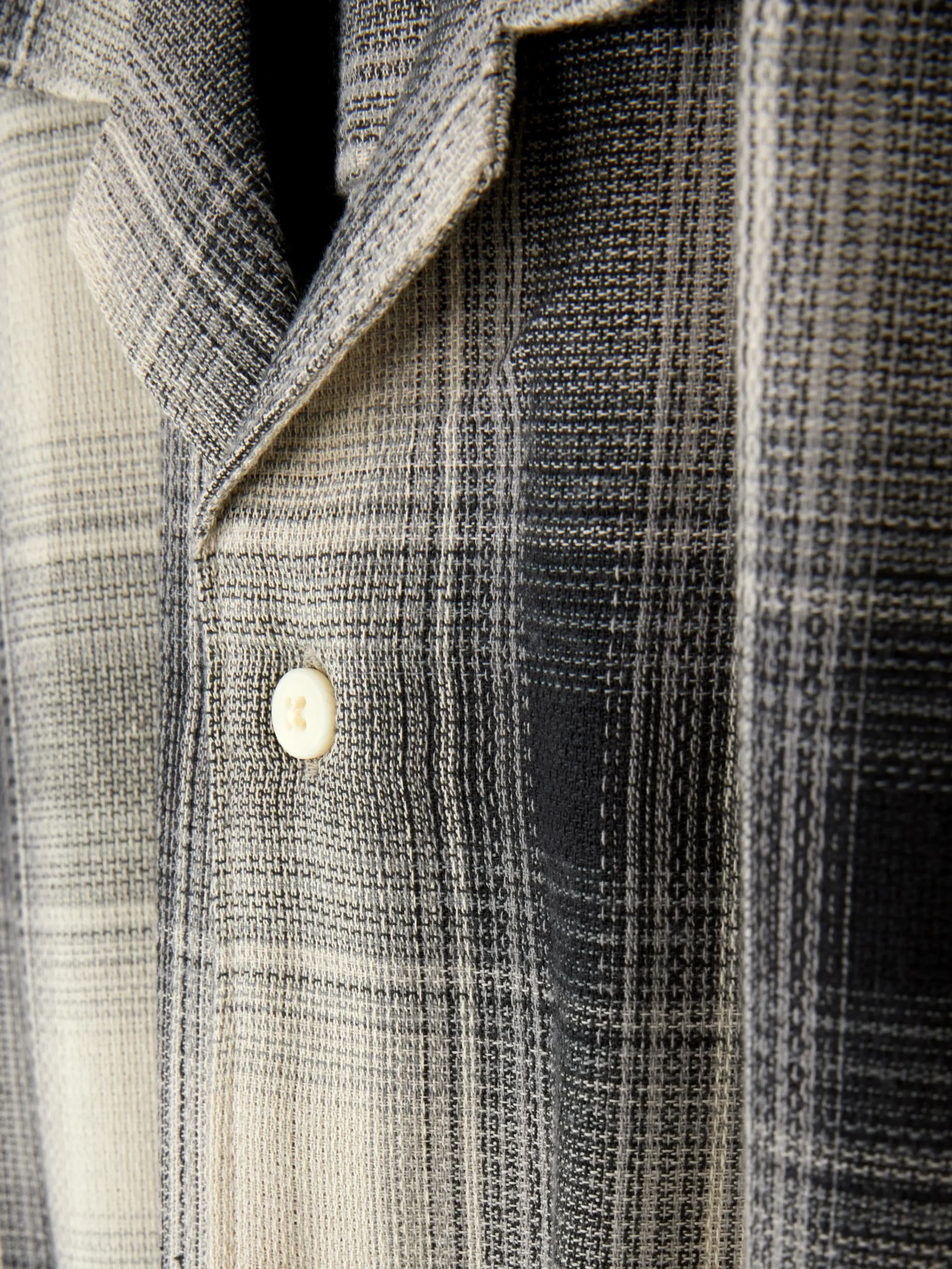 Homme Primark Chemises|Chemise Texturée à Carreaux Et à Manches Courtes