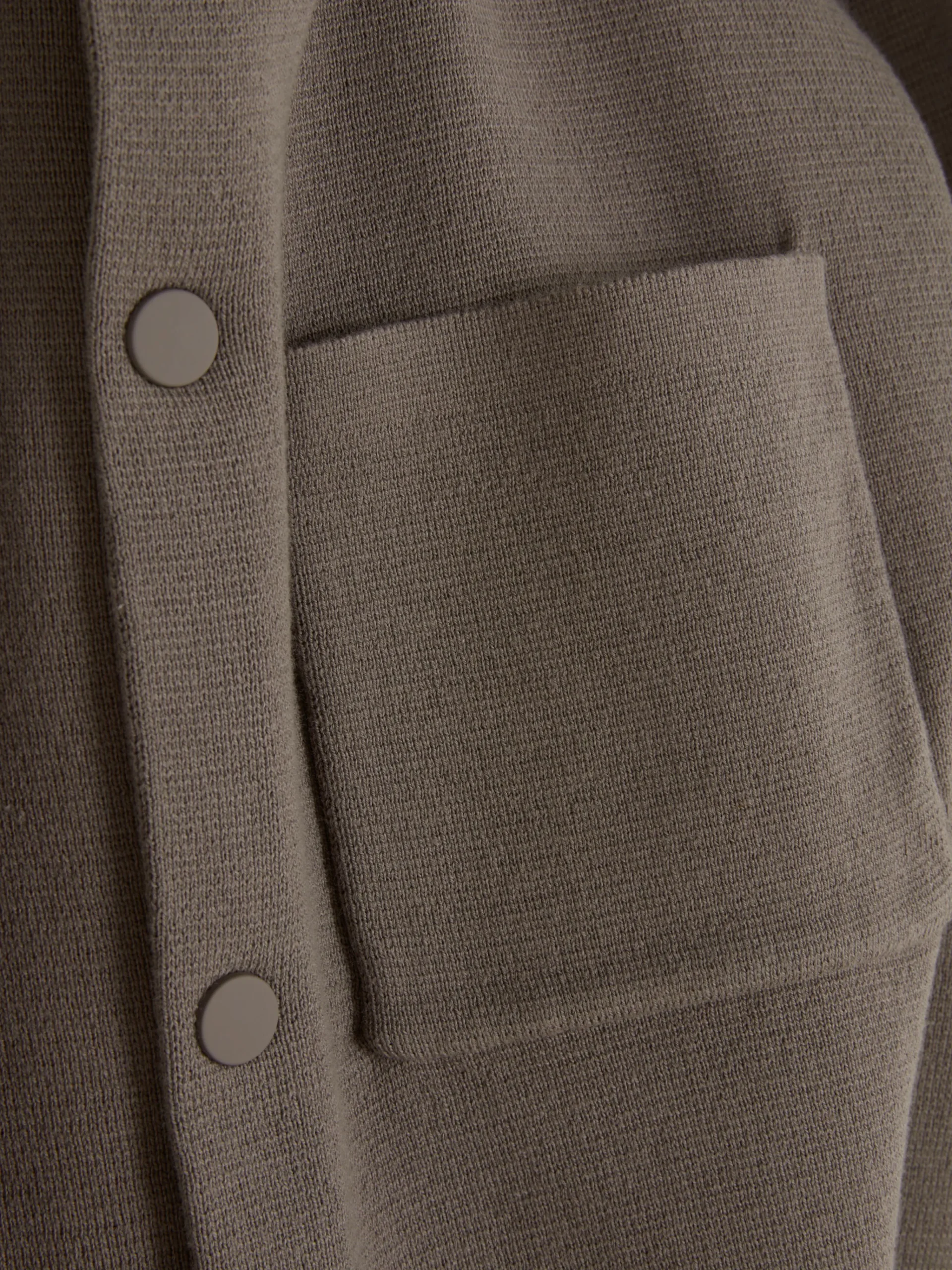 Homme Primark Chemises|Chemise Tricotée à Boutons-pression