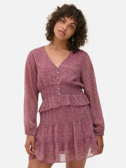 Femme Primark Chemises Et Blouses|Chemisier à Taille Froncée