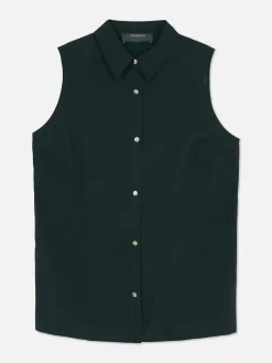Femme Primark Chemises Et Blouses|Chemisier Boutonné Sans Manches