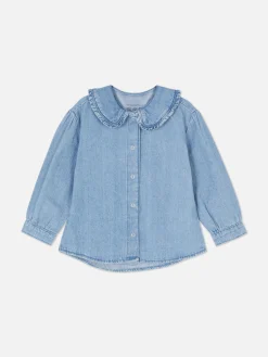 Enfant Primark Hauts Et T-Shirts|Chemisier En Denim à Col