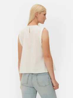 Femme Primark Chemises Et Blouses|Chemisier Sans Manches à Volants