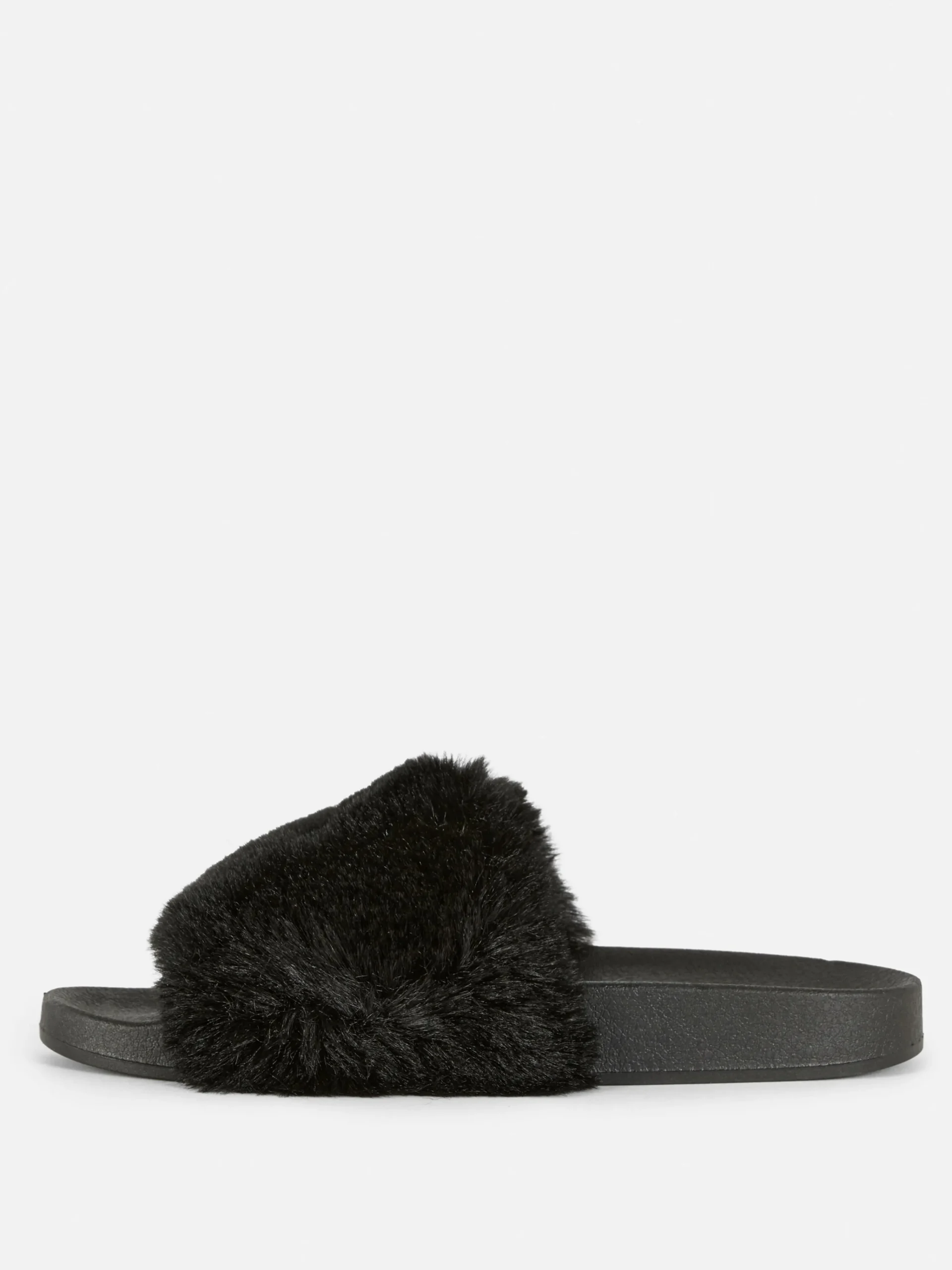 Femme Primark Tongs Et Claquettes|Claquettes En Fausse Fourrure