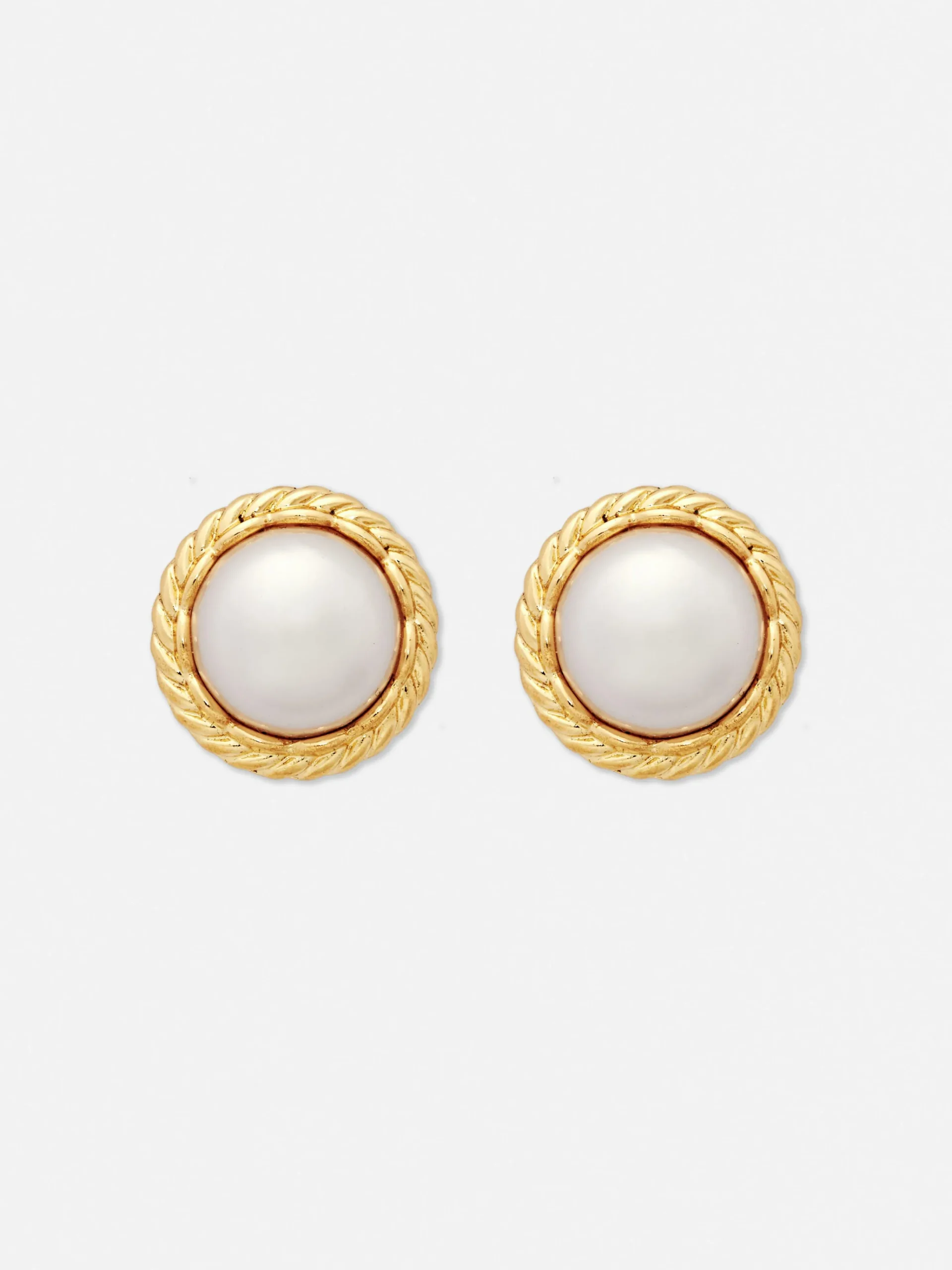 Femme Primark Bijoux|Clous D'oreilles Torsadés à Fausses Perles