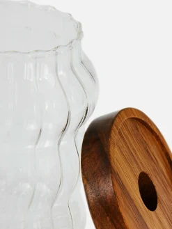 Primark Art De La Table|Contenant En Verre Strié