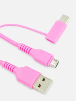 Primark Chargeurs|Cordon De Charge Double De Deux Mètres