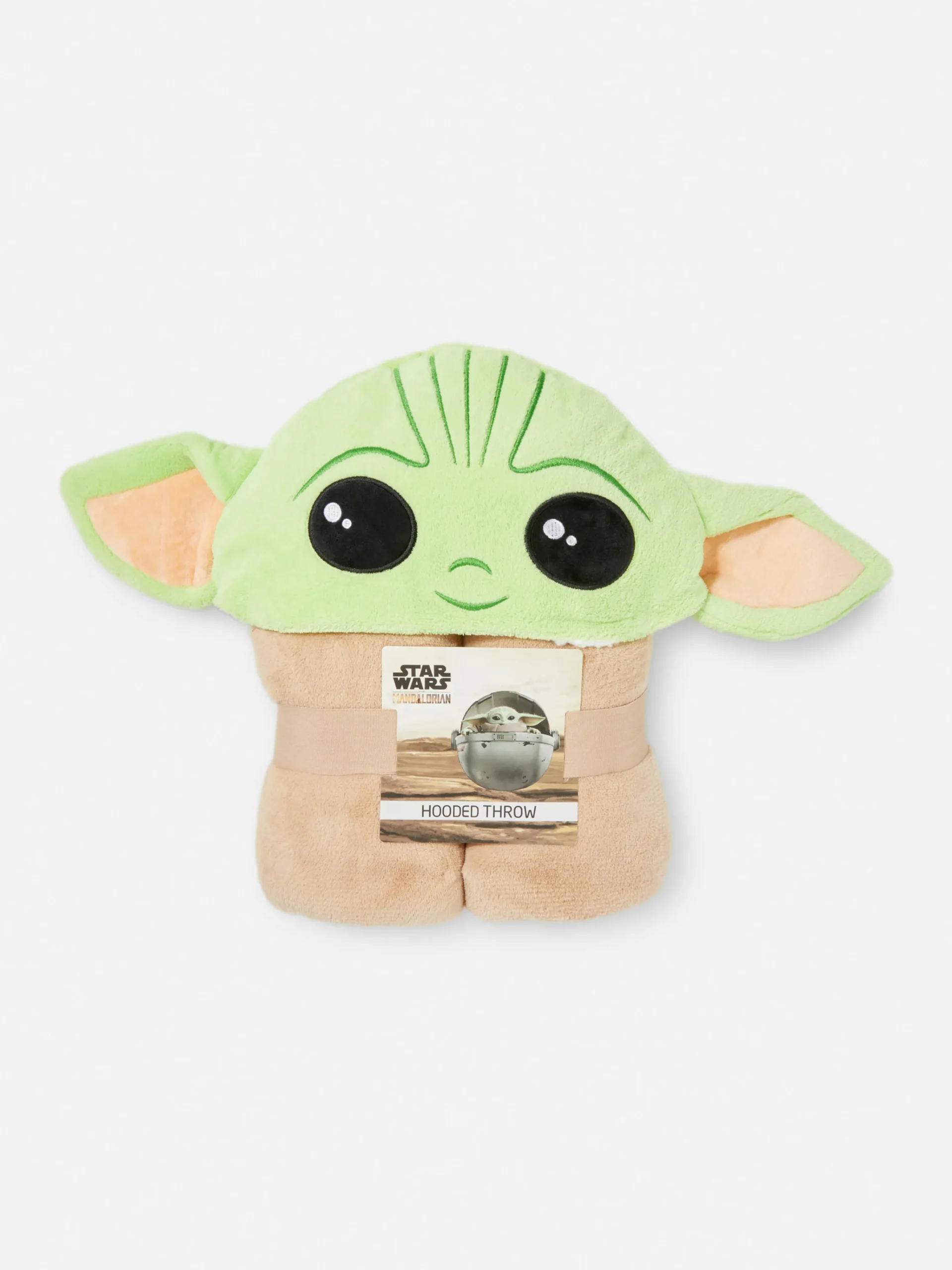 Primark Couvertures Et Jetés De Lit|Couverture à Capuche Star Wars Bébé Yoda