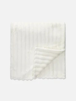 Primark Couvertures Et Jetés De Lit|Couverture Côtelée Douce