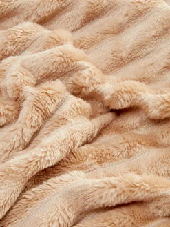 Primark Couvertures Et Jetés De Lit|Couverture Côtelée Duveteuse Ultra-douce