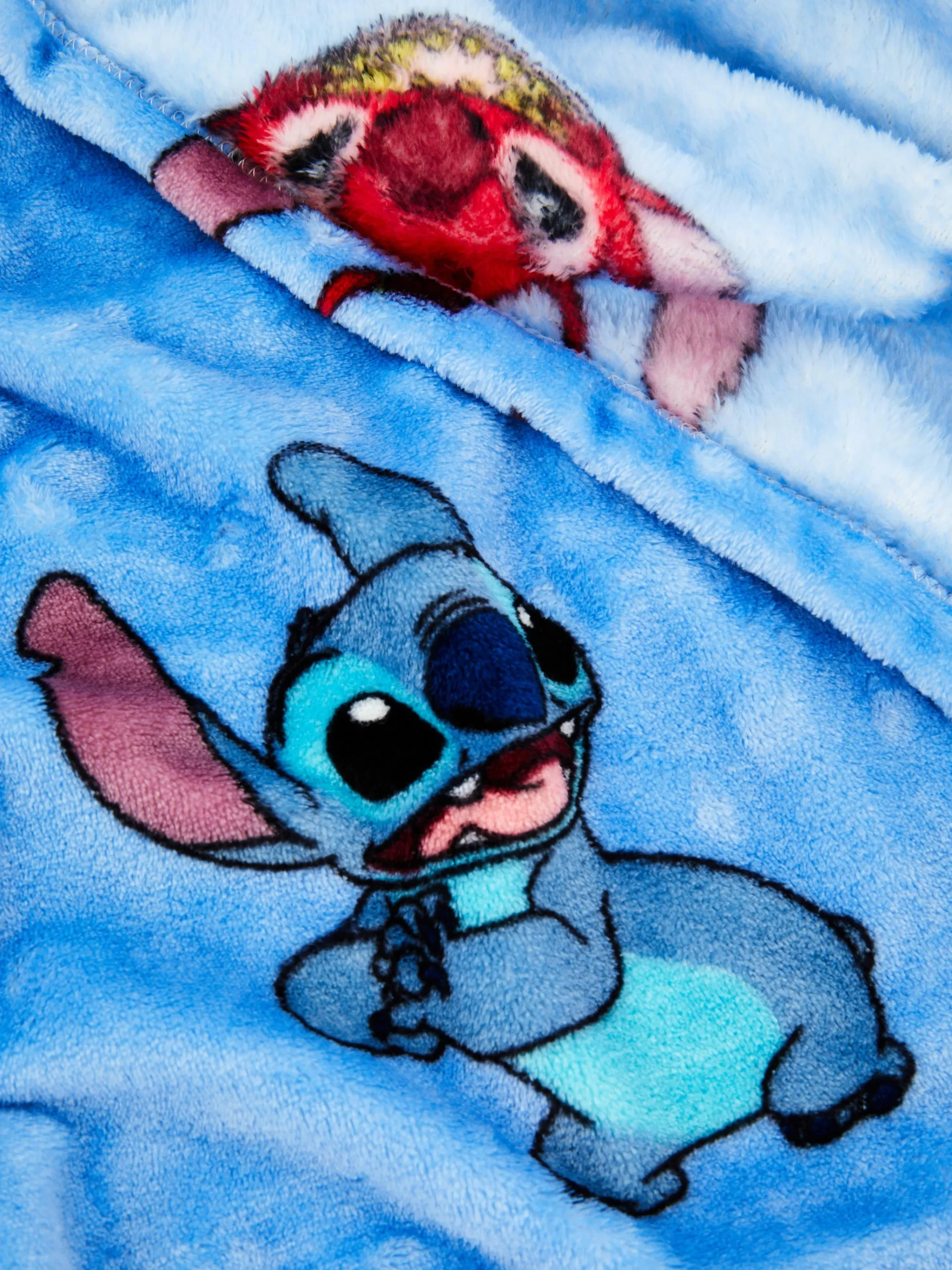 Primark Couvertures Et Jetés De Lit|Couverture En Molleton Disney Stitch & Leroy