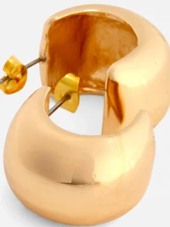 Femme Primark Bijoux|Créoles Demi-cercle épaisses