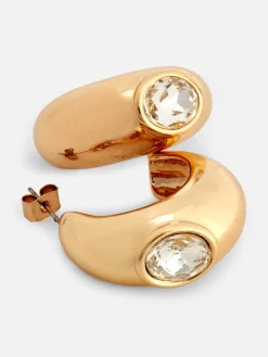 Femme Primark Bijoux|Créoles épaisses à Fausses Gemmes Rita Ora